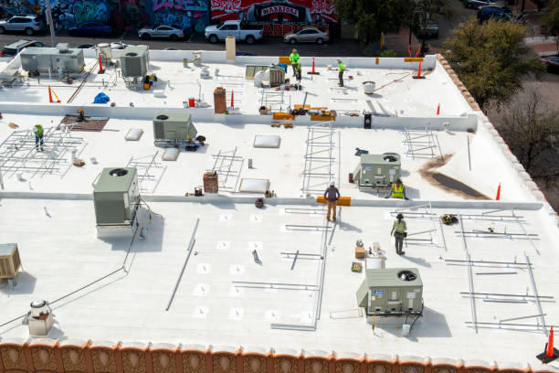 Best Flat Roofing  in Derma, MS